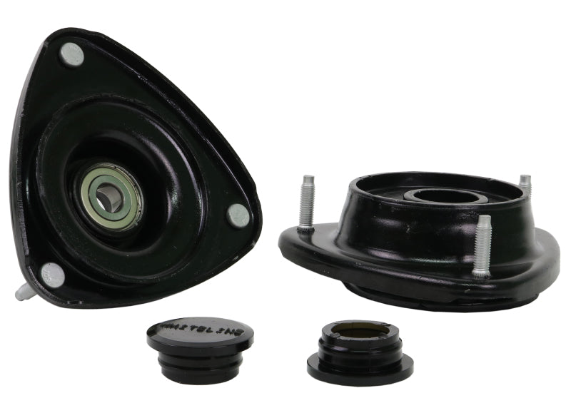 Whiteline 04-07 Subaru WRX/STi / 98-02 Subaru Forester Front Upper Strut Mounts - Offset Assembly