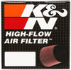 K&N Filter Universal Rubber Filter 2 3/4 inch Flange 6 inch Base 5 inch Top 6 1/2 inch Height